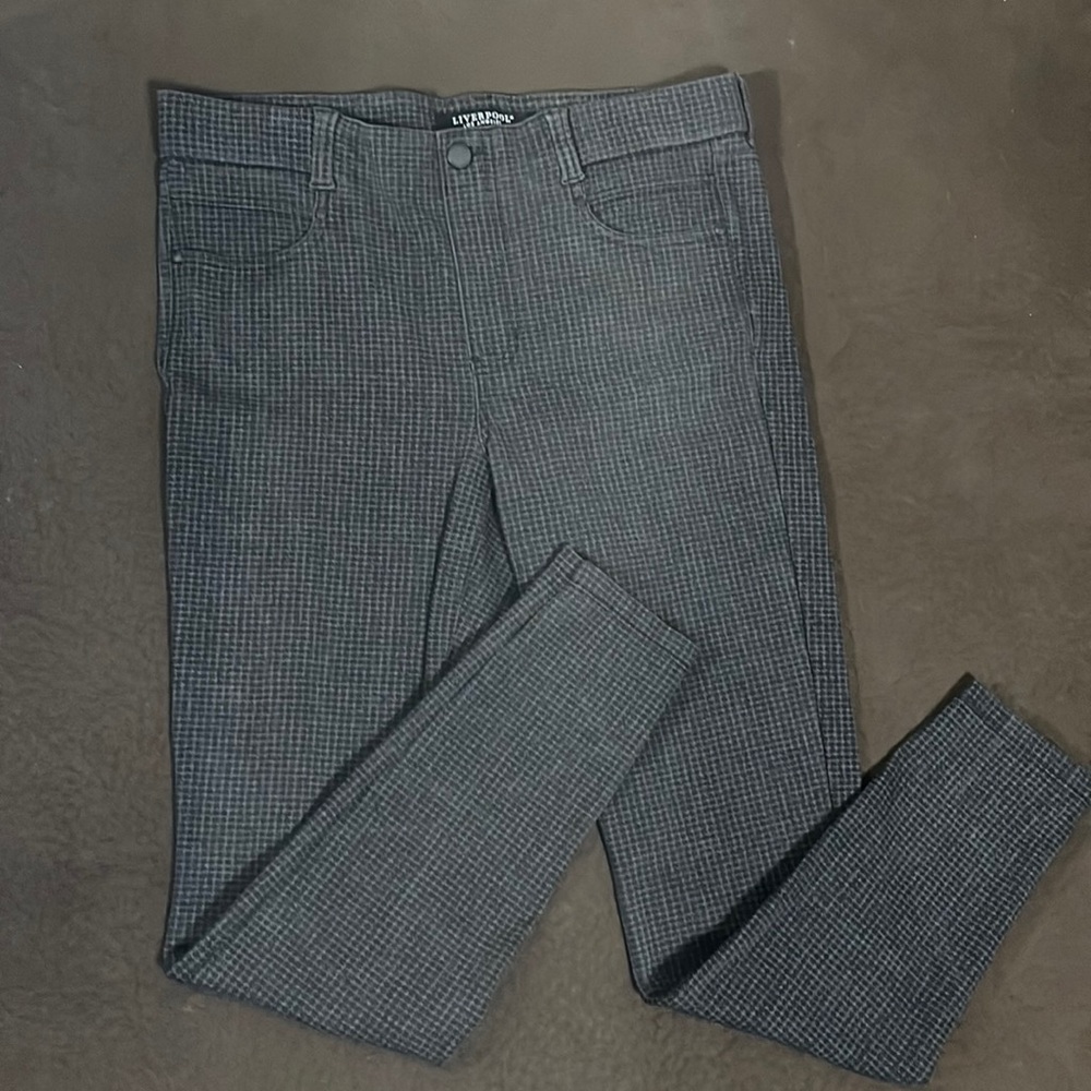 Liverpool Los Angeles printed skinny pant size 12/31